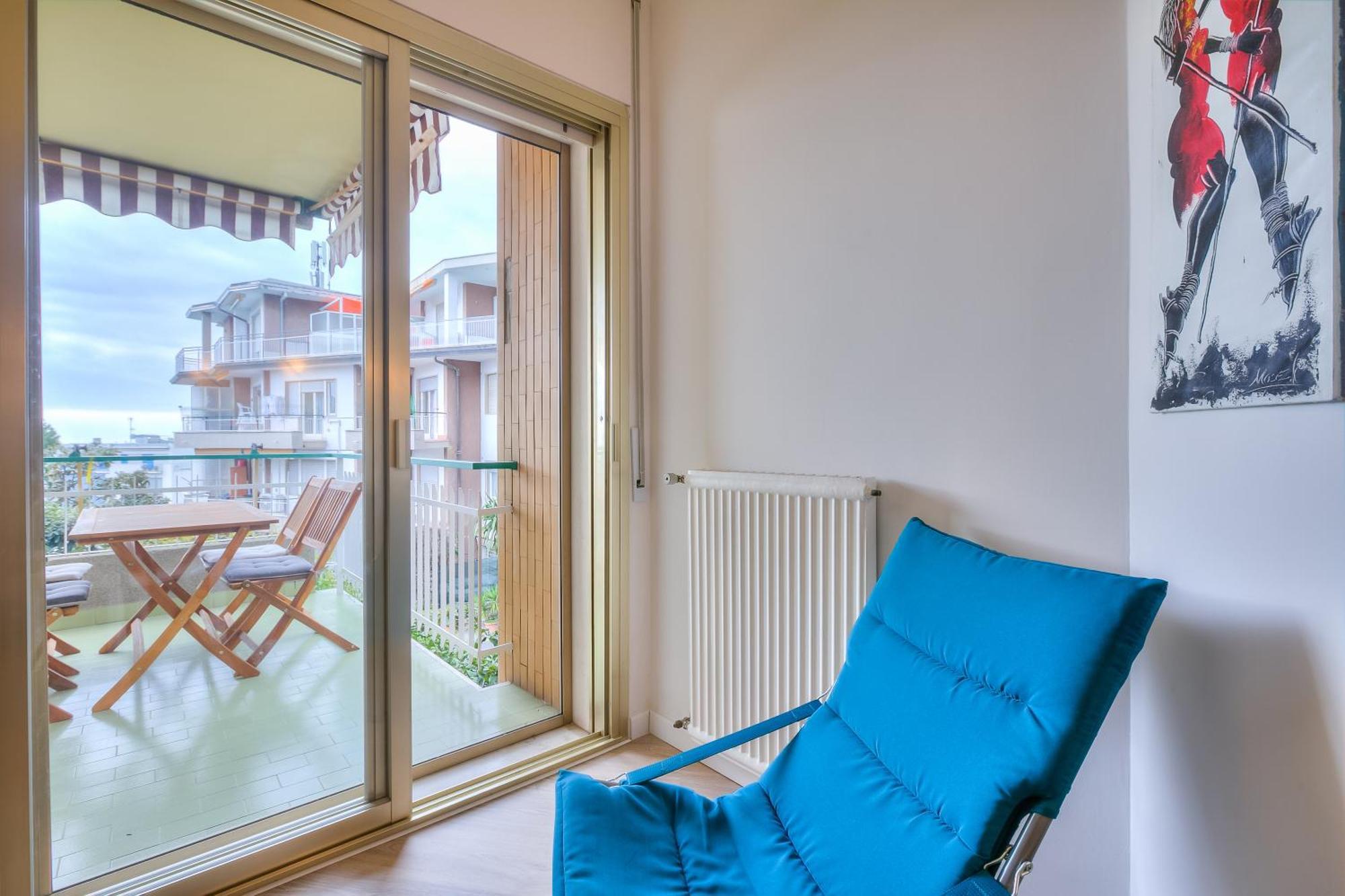 Casa Emma With Sea Glimpse - Happy Rentals 圣雷默 外观 照片
